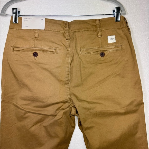 American Eagle flex slim lived in khakis size 30/30 NWT - Picture 2 of 6